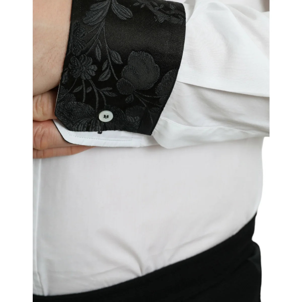 Dolce & Gabbana Gold Dress Shirt for Men Cotton Luxury Fashion