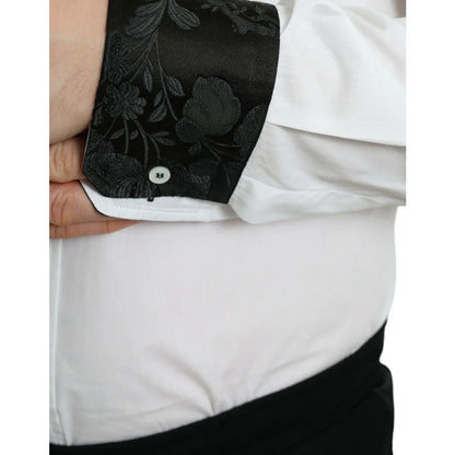 Dolce & Gabbana Gold Dress Shirt for Men Cotton Luxury Fashion