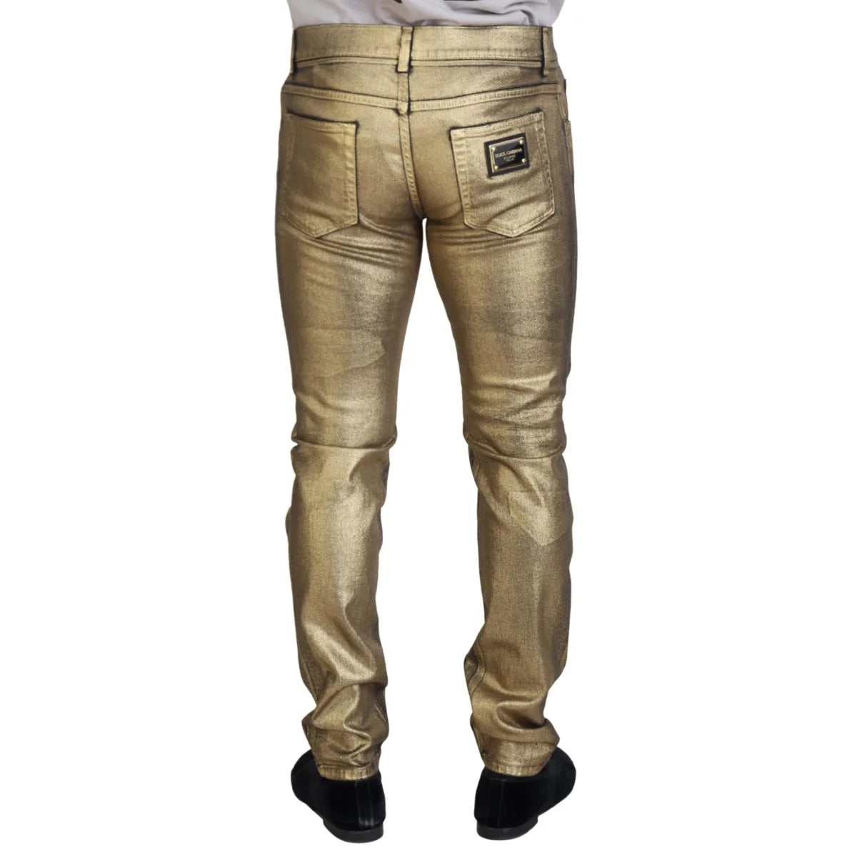 Dolce & Gabbana Gold Jeans Extravaganza MainLine Exclusive