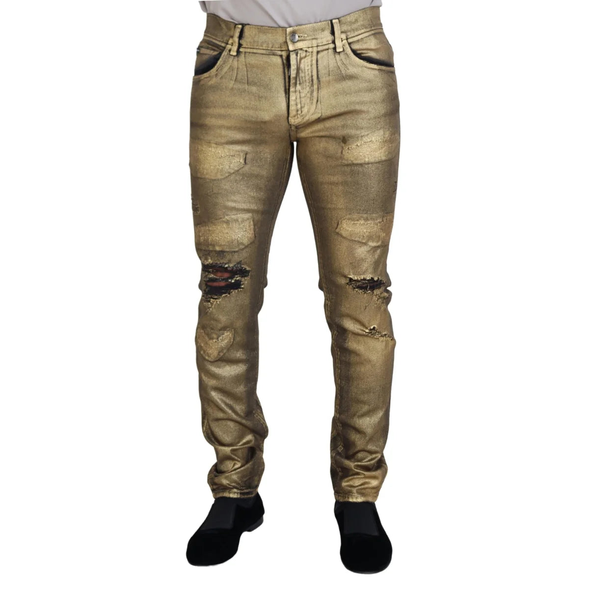 Dolce & Gabbana Gold Jeans Extravaganza MainLine Exclusive