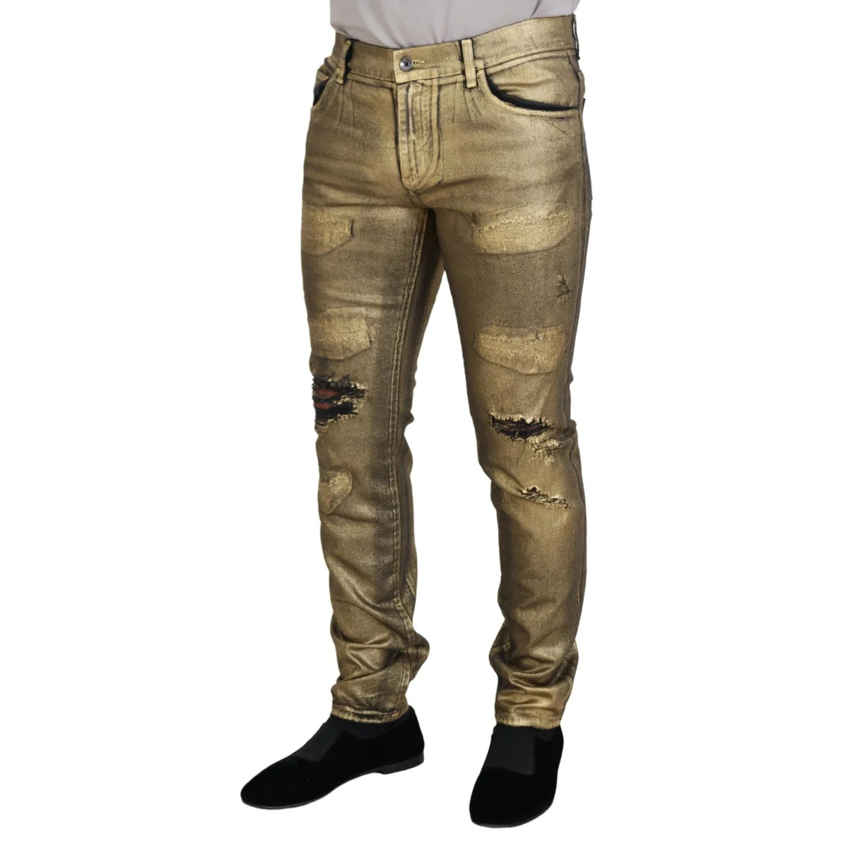 Dolce & Gabbana Gold Jeans Extravaganza MainLine Exclusive