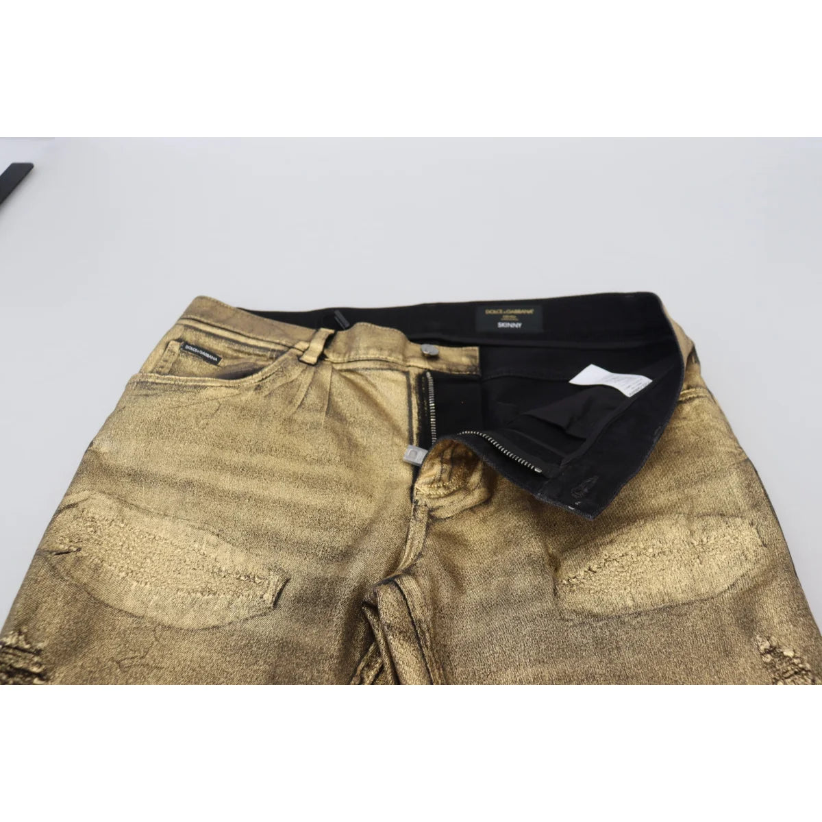 Dolce & Gabbana Gold Jeans Extravaganza MainLine Exclusive