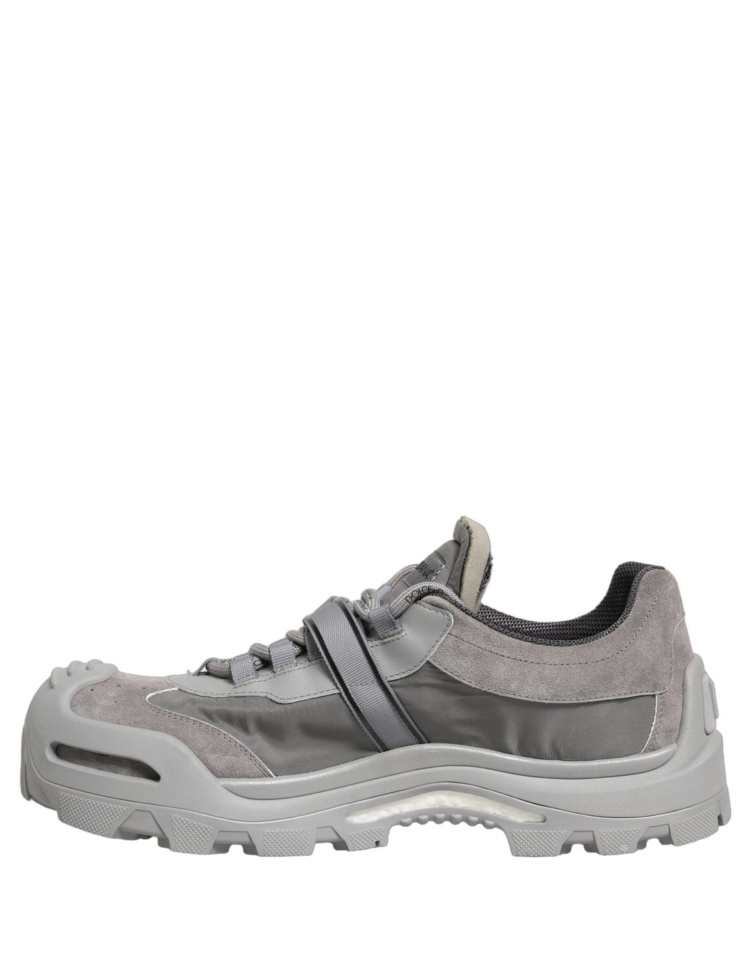 Dolce &amp; Gabbana Gray Airmaster Panelled Low Top Men Sneakers Shoes