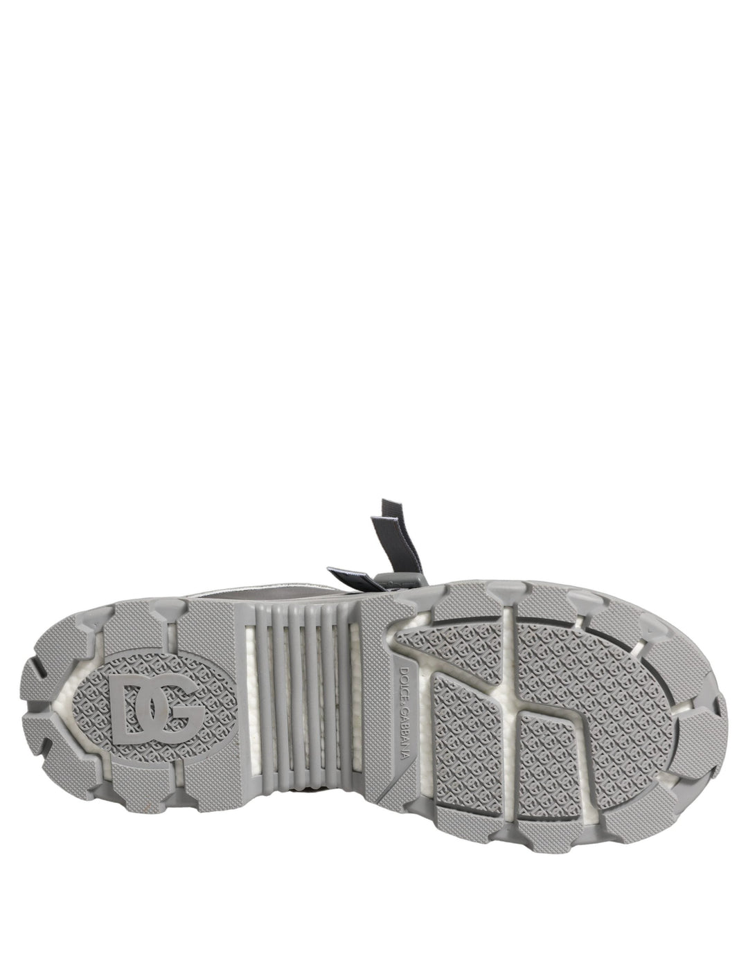 Dolce &amp; Gabbana Gray Airmaster Panelled Low Top Men Sneakers Shoes