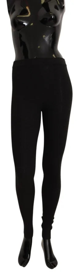 Dolce &amp; Gabbana Gray Cashmere Tights Stocking Pantyhose Socks