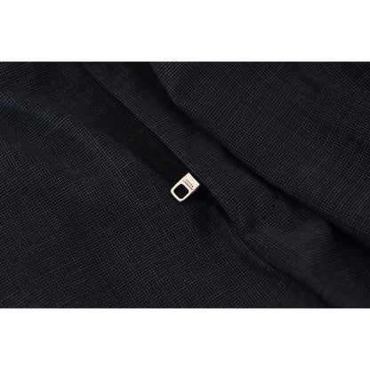 Dolce & Gabbana Gray Checked Cargo Trousers Stretch Pants