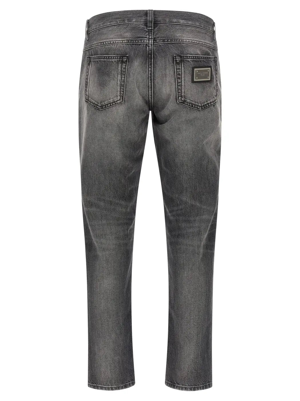 Dolce &amp; Gabbana Gray Cotton Jeans Denim