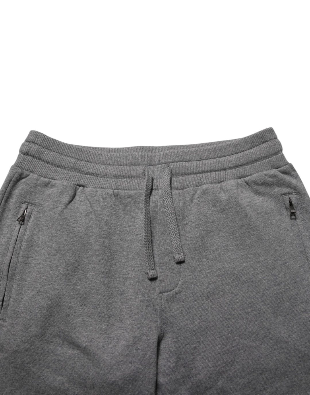 Dolce &amp; Gabbana Gray Cotton Jogger Sweatpants Trouser Pants