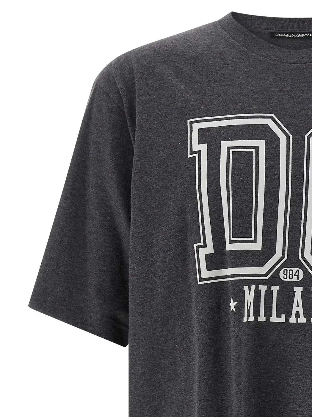 Dolce &amp; Gabbana Gray Cotton T-shirt