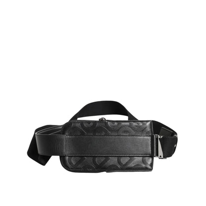 Dolce & Gabbana Gray DG Logo Mania Purse Belt Bag Vibrant Design