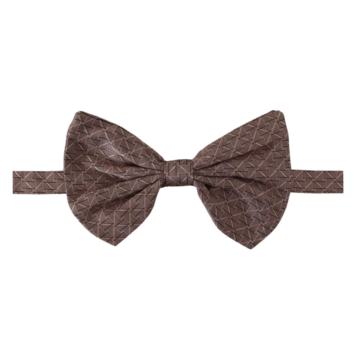 Dolce & Gabbana Gray Fantasy Print Adjustable Neck Papillon Bow Tie