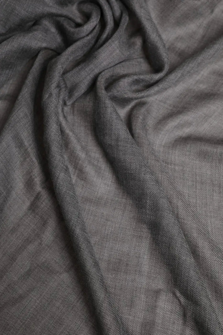Dolce &amp; Gabbana Gray Logo Print Neck Warmer Wrap Shawl Scarf
