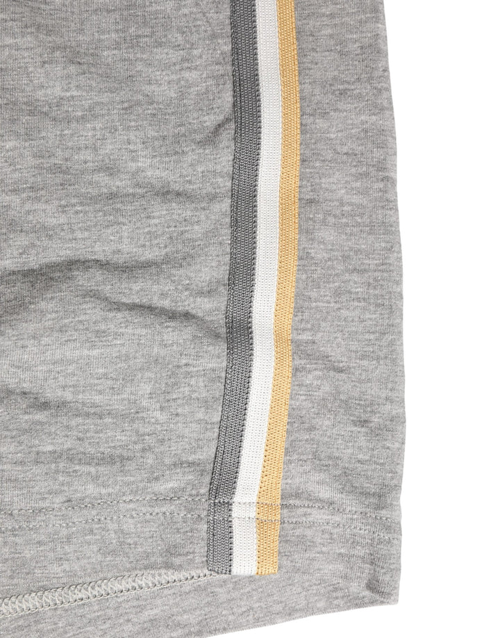 Dolce &amp; Gabbana Gray Logo Waistband Cotton Men Boxer Underwear