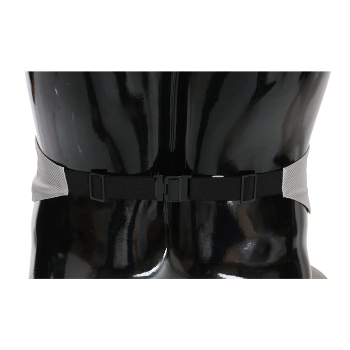 Dolce & Gabbana Gray Men Waist Belt 100% Silk Cummerbund