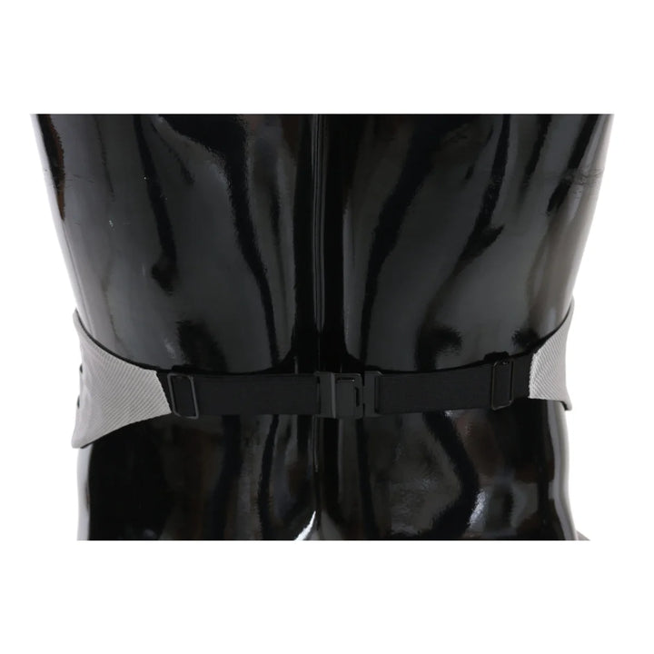 Dolce & Gabbana Gray Men Waist Belt 100% Silk Cummerbund