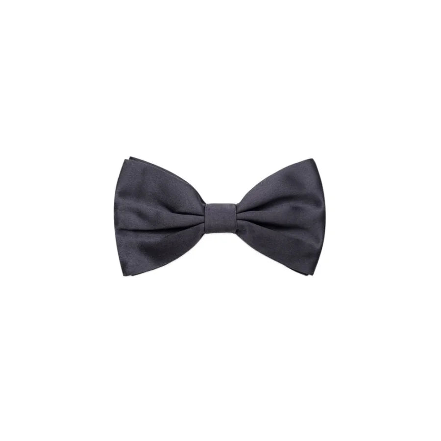 Dolce &amp; Gabbana Gray Silk Bowtie