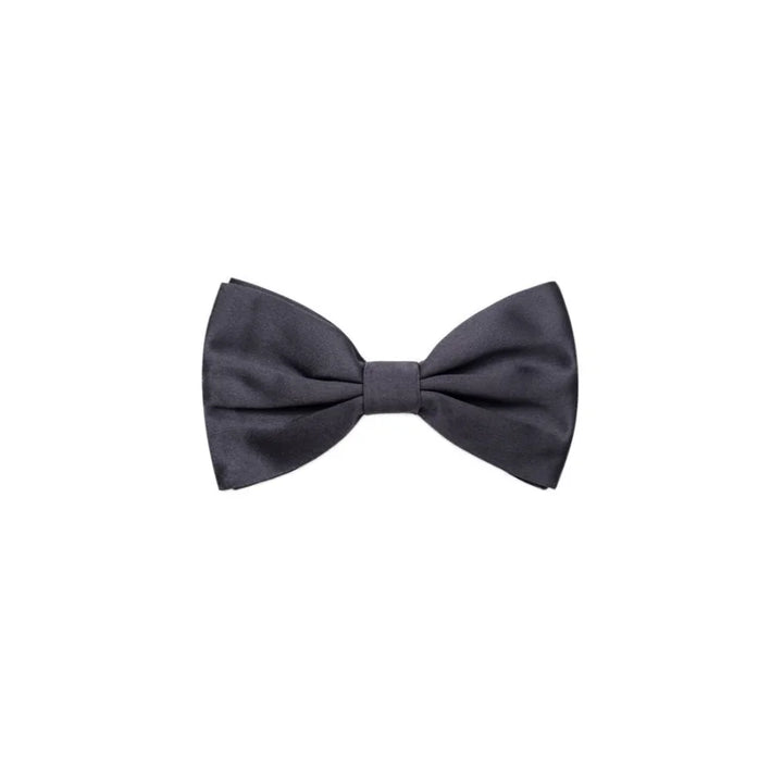 Dolce &amp; Gabbana Gray Silk Bowtie