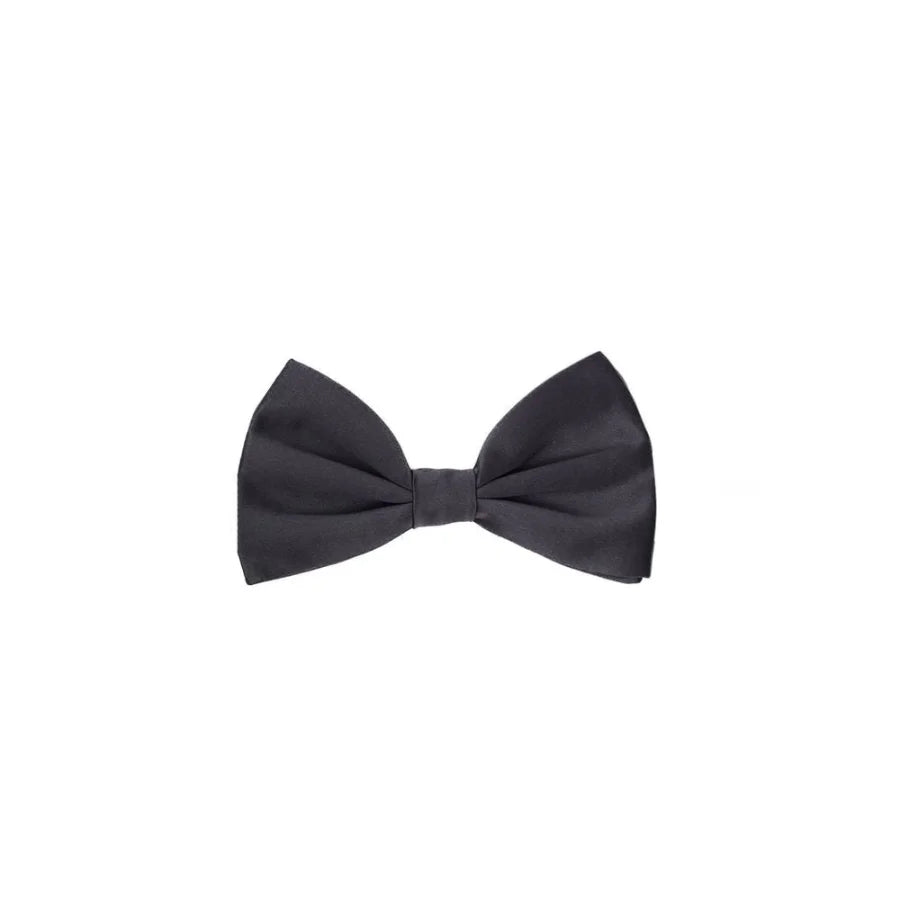 Dolce &amp; Gabbana Gray Silk Bowtie