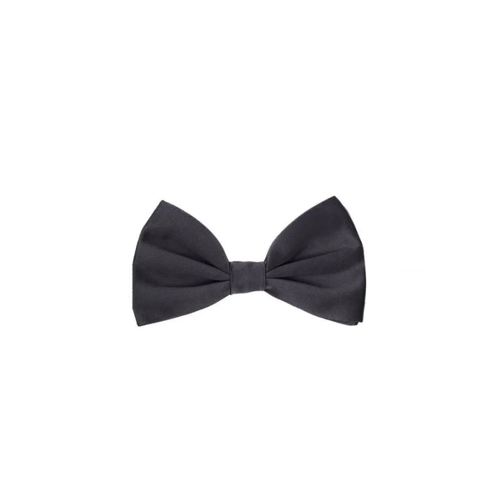 Dolce &amp; Gabbana Gray Silk Bowtie