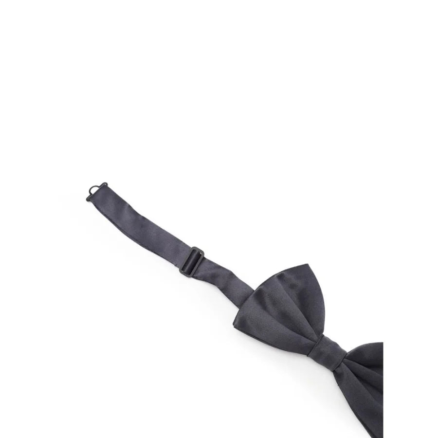 Dolce &amp; Gabbana Gray Silk Bowtie