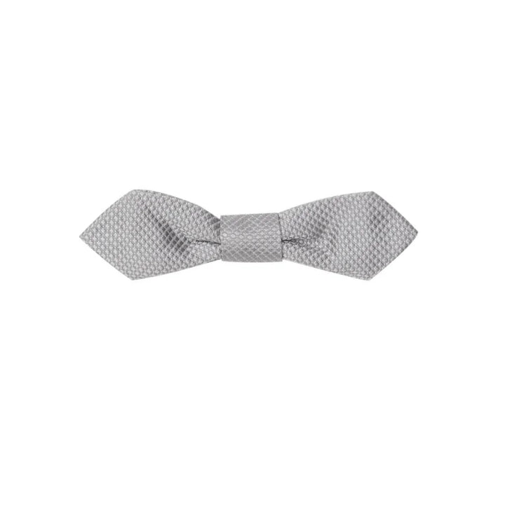 Dolce &amp; Gabbana Gray Silk Bowtie