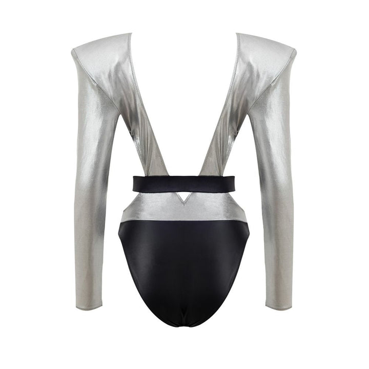 Dolce &amp; Gabbana Gray Viscose One-piece Swimsuit - Women’s Swimsuits