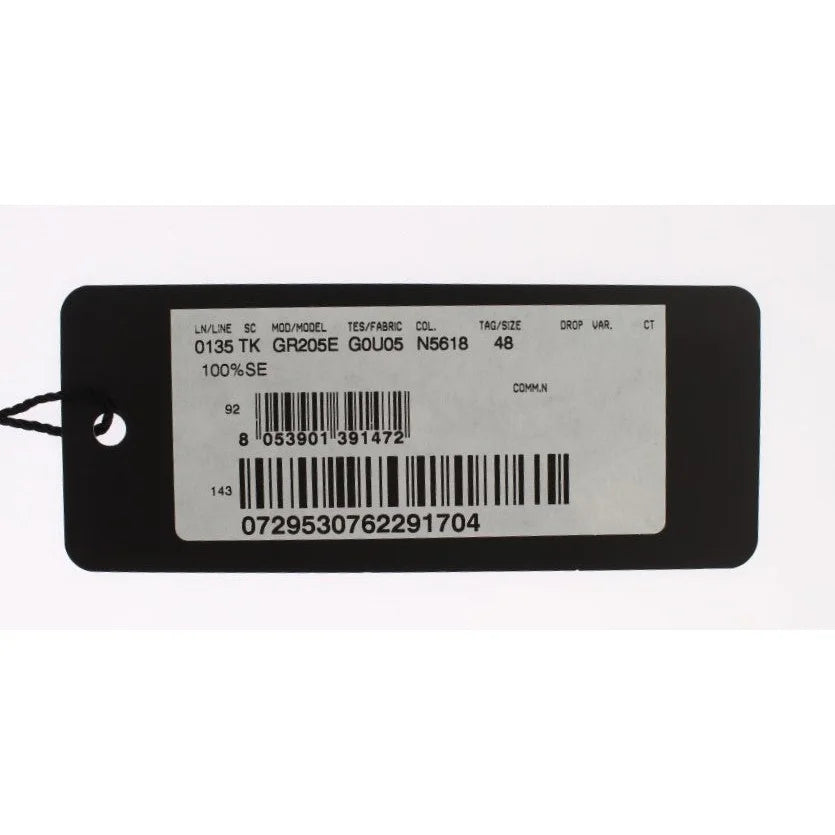 Dolce & Gabbana Gray Waist Belt Silk Cummerbund