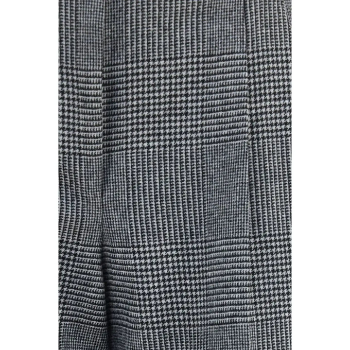 Dolce &amp; Gabbana Gray Wool Oves Aries Dress Pants