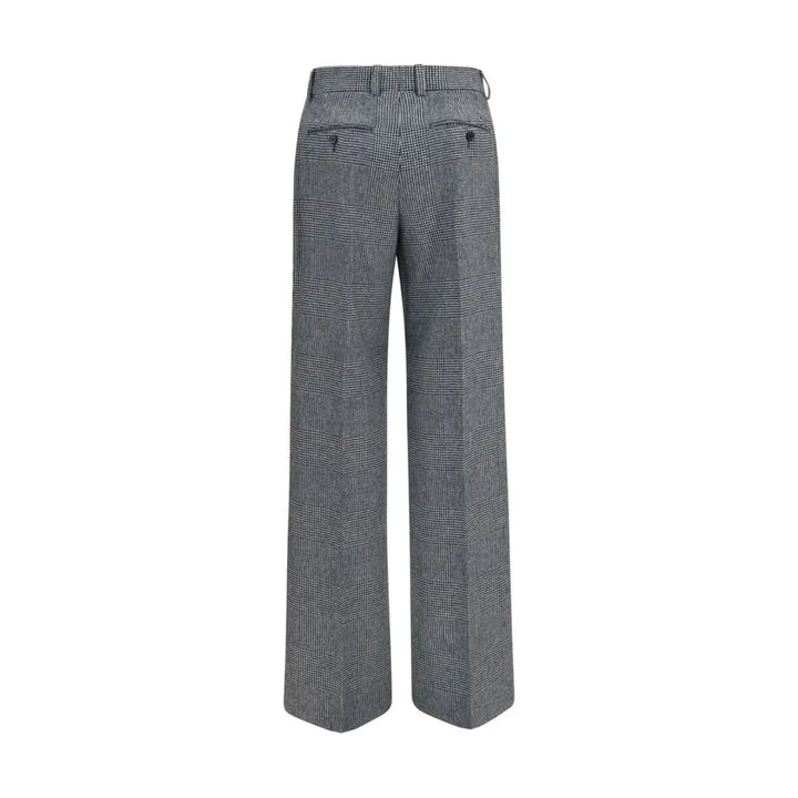 Dolce &amp; Gabbana Gray Wool Oves Aries Dress Pants