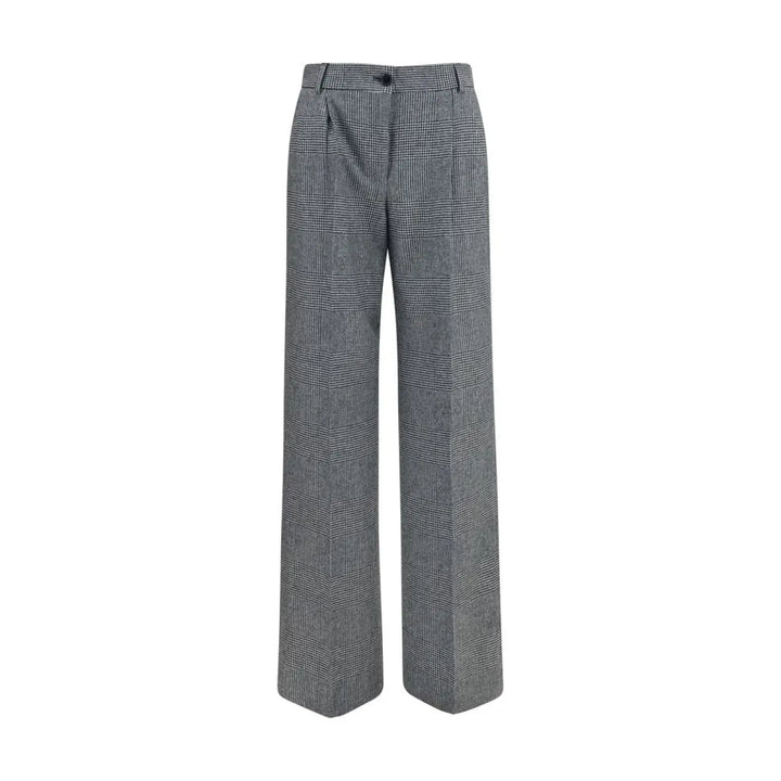 Dolce &amp; Gabbana Gray Wool Oves Aries Dress Pants