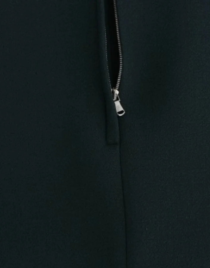 Dolce &amp; Gabbana Green 3/4 sleeve wool blouse