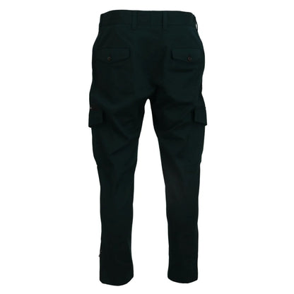 Dolce Gabbana Green Cargo Denim Jeans 100 Percent Authentic &