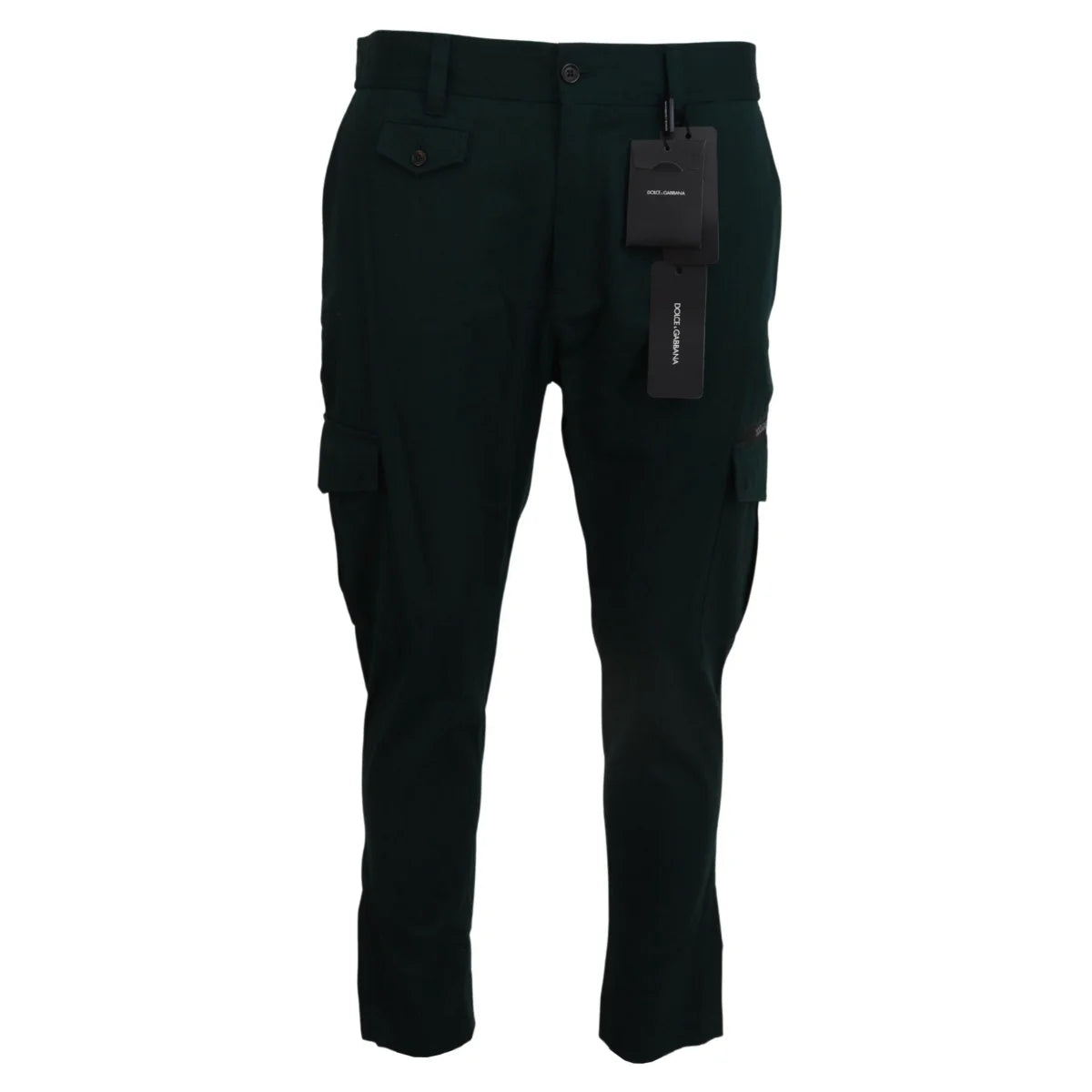 Dolce Gabbana Green Cargo Denim Jeans 100 Percent Authentic &