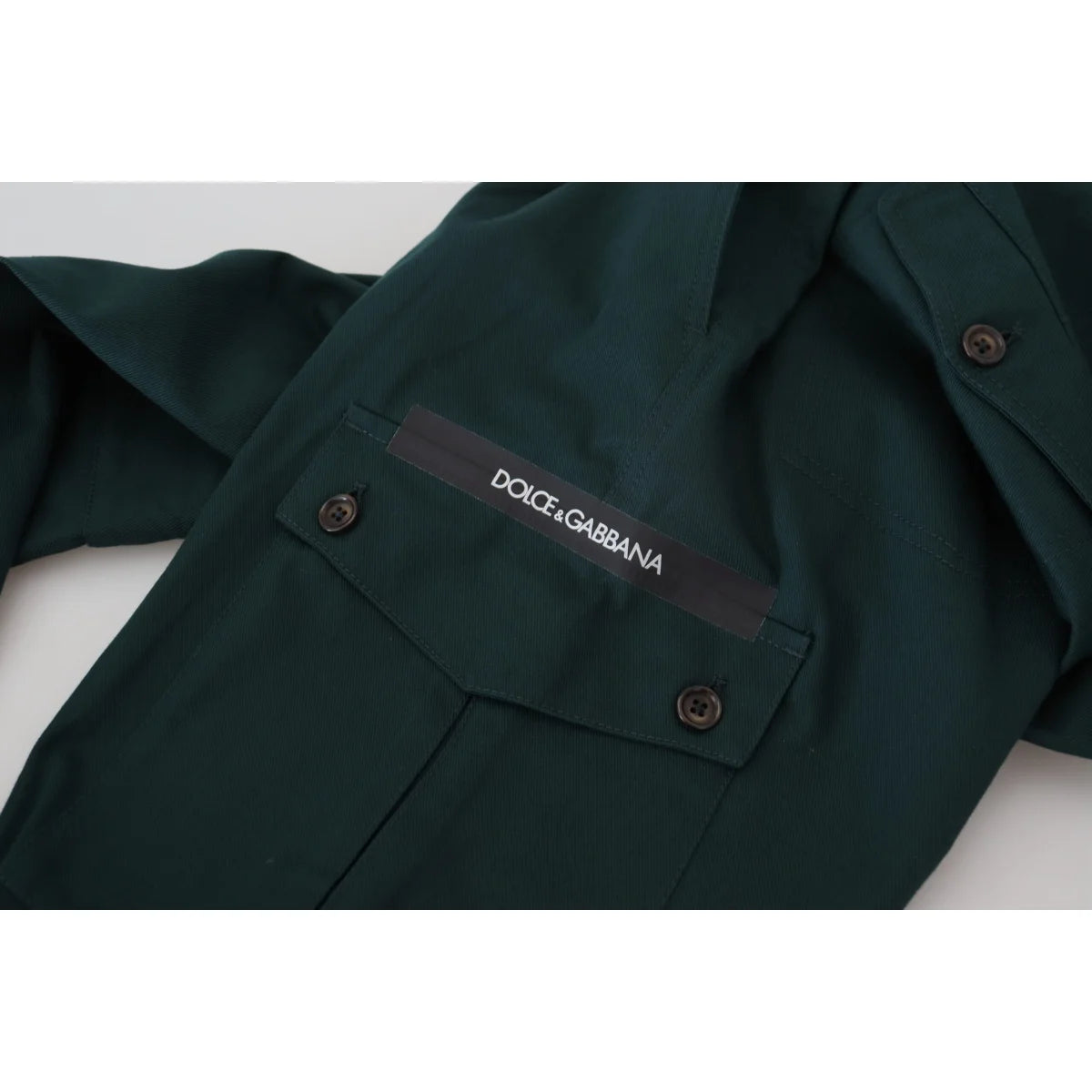 Dolce Gabbana Green Cargo Denim Jeans 100 Percent Authentic &