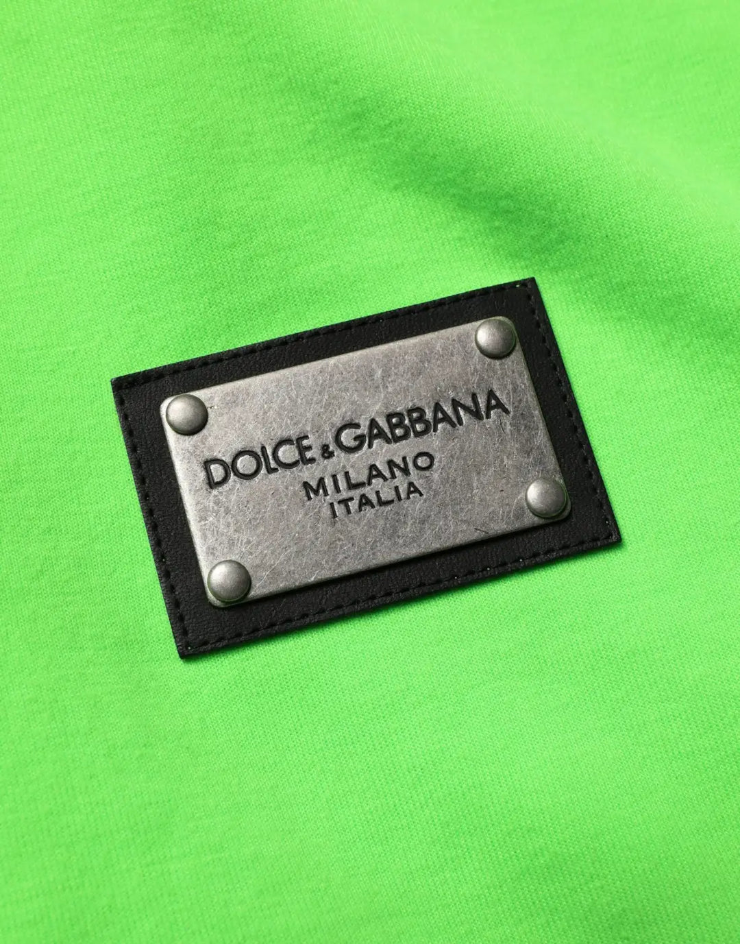 Dolce &amp; Gabbana Green FullZip Fleece HoodedSweatshirt Sweater