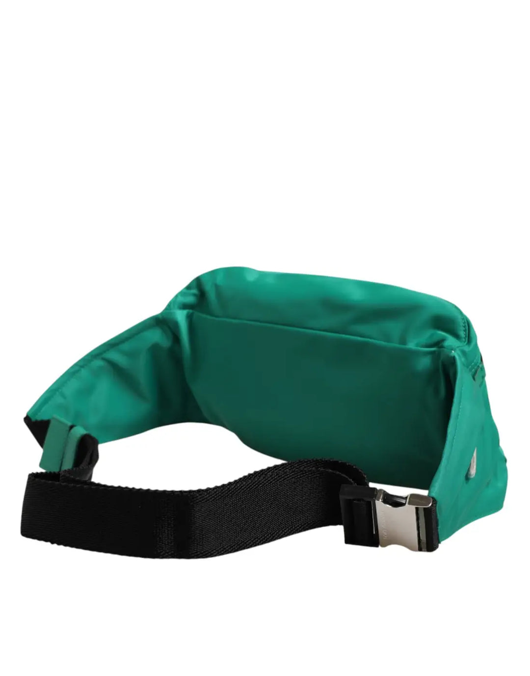Dolce &amp; Gabbana Green Logo Plaque Nylon Waist Fanny Pack Men’s Borse Bag