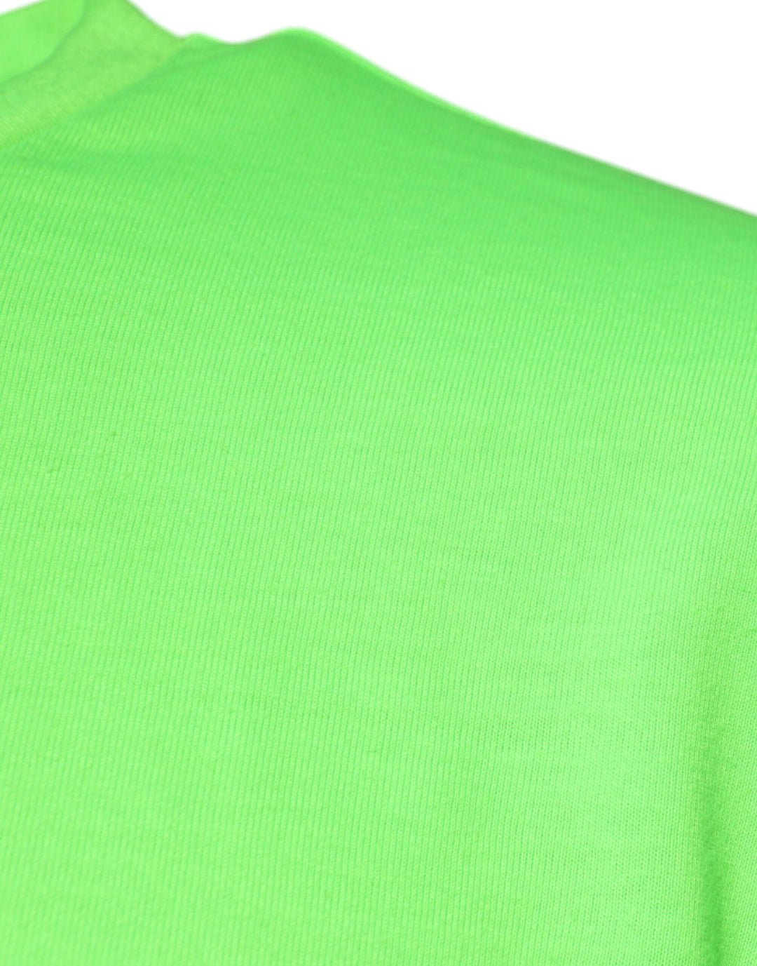 Dolce &amp; Gabbana Green Logo Polyester Crew Neck T-shirt