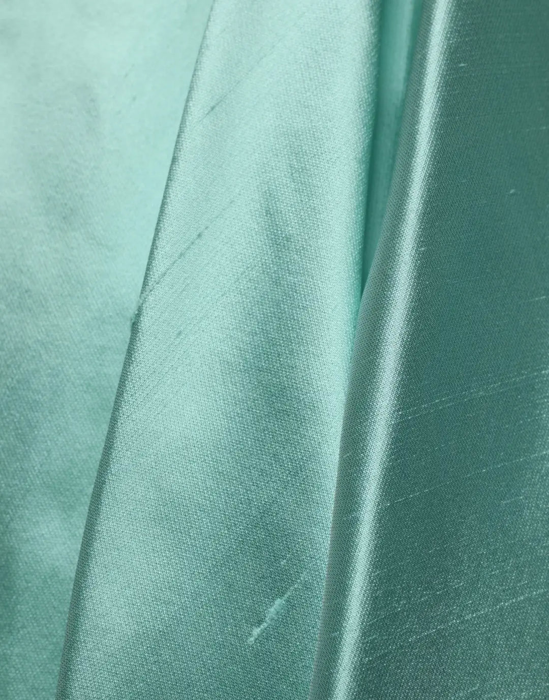 Dolce &amp; Gabbana Green Satin High-Waisted Pleated A-line Midi Skirt