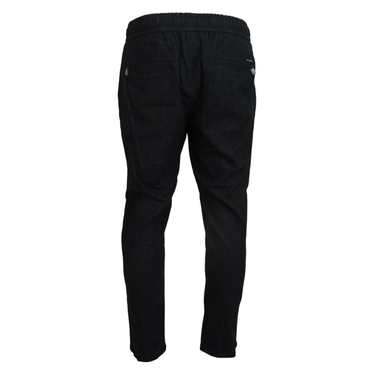 Dolce & Gabbana Grey Cotton Tapered Pants