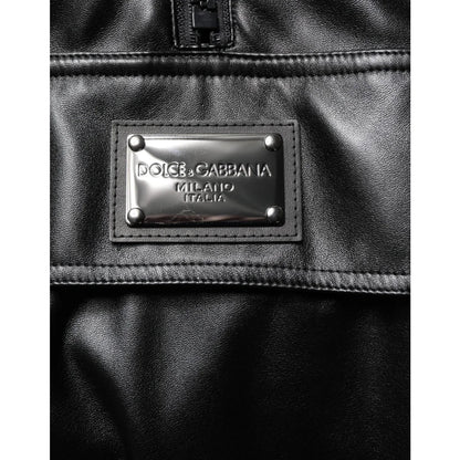 Dolce Gabbana Half Zip Bomber Jacket Pullover Authentic Style &