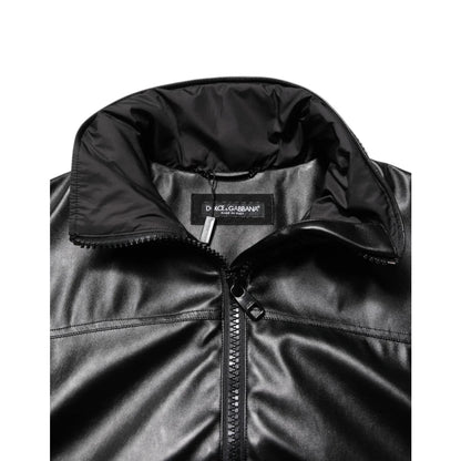 Dolce Gabbana Half Zip Bomber Jacket Pullover Authentic Style &