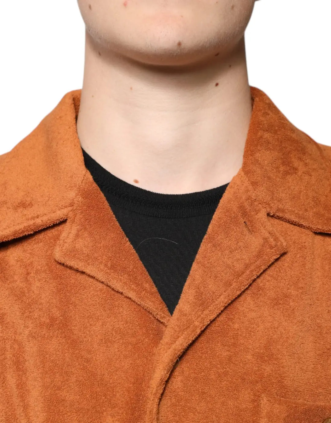 Dolce &amp; Gabbana Hazel Cotton Velvet Button Down Collared Shirt