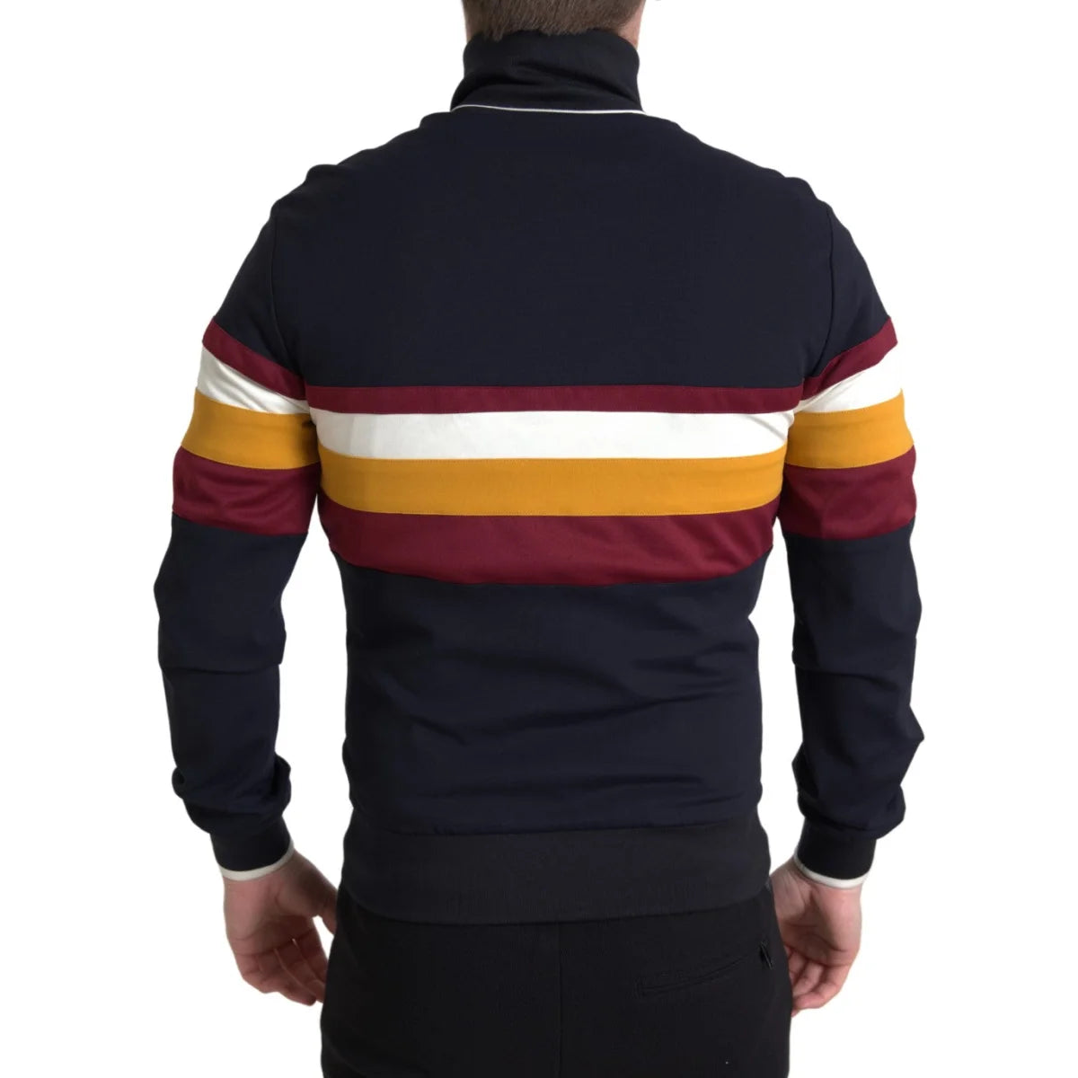 Dolce Gabbana Heraldic Shield Zip Cardigan Sweater &