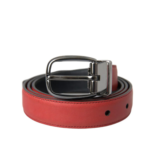 Dolce Gabbana High-Quality Leather Dress Belt Glamour &