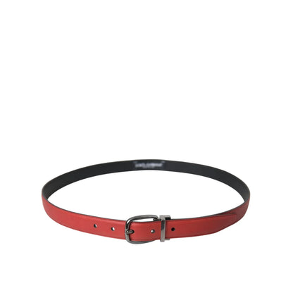 Dolce Gabbana High-Quality Leather Dress Belt Glamour &
