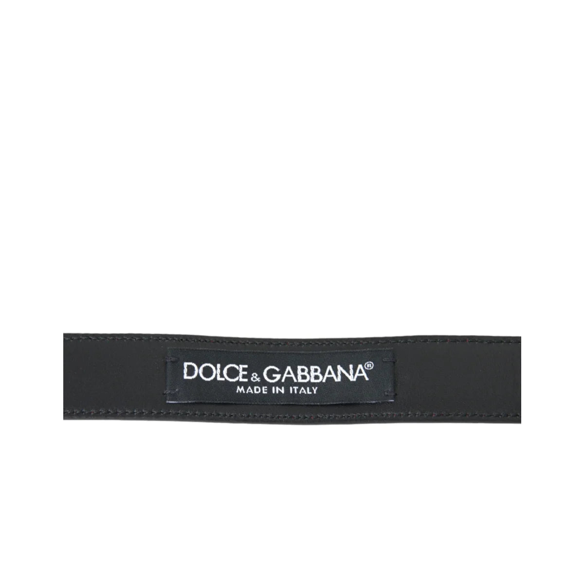 Dolce Gabbana High-Quality Leather Dress Belt Glamour &