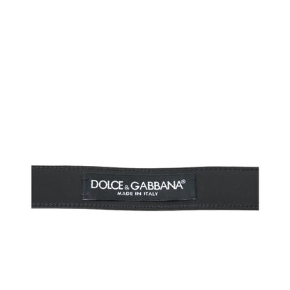Dolce Gabbana High-Quality Leather Dress Belt Glamour &