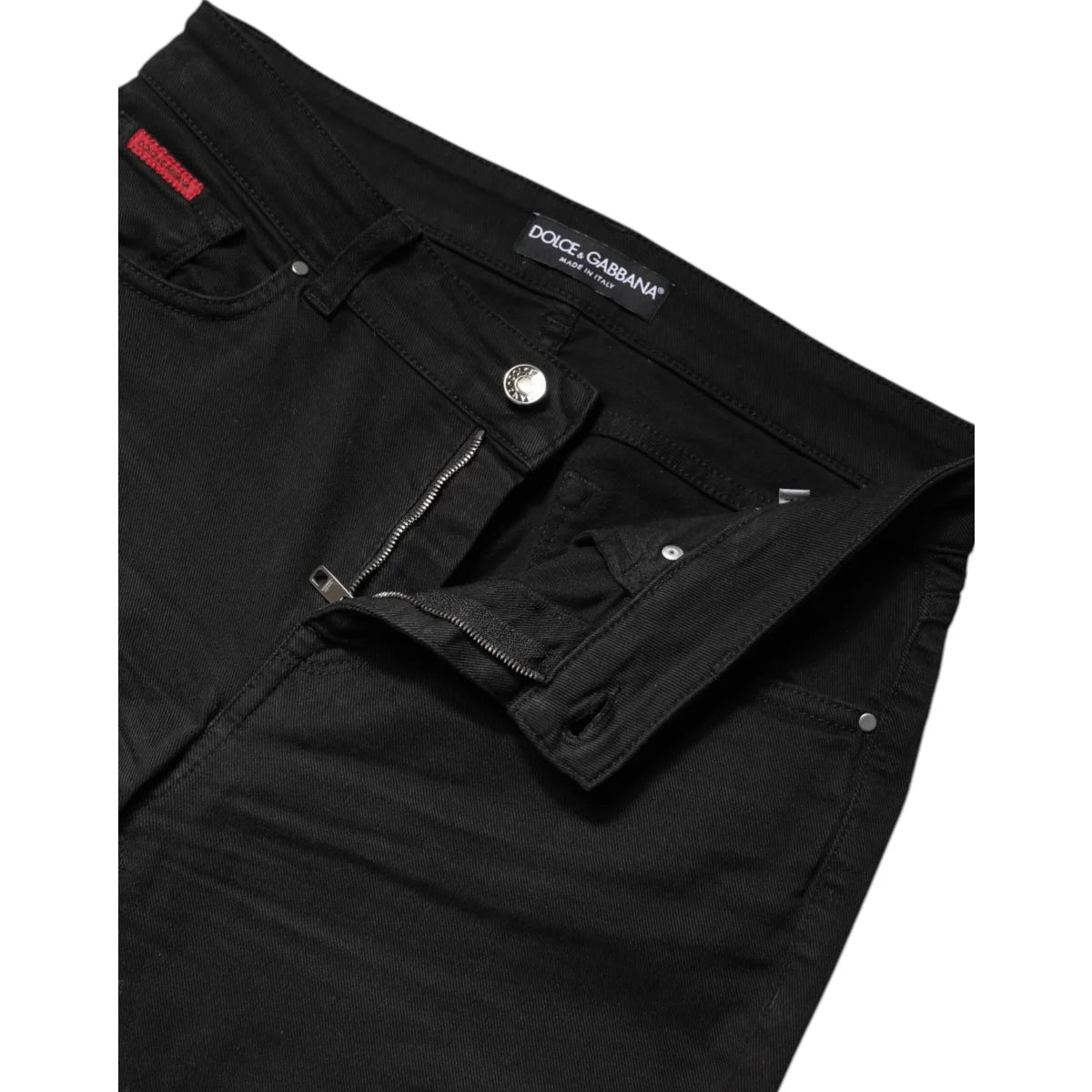 Dolce & Gabbana High Waisted Skinny Denim Jeans for a Chic Look