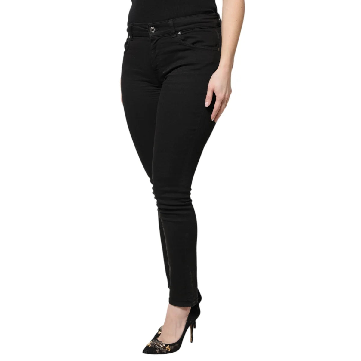 Dolce & Gabbana High Waisted Skinny Denim Jeans for a Chic Look