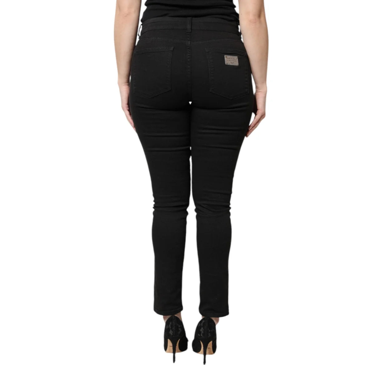 Dolce & Gabbana High Waisted Skinny Denim Jeans for a Chic Look